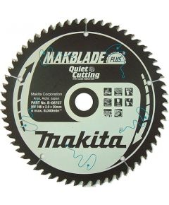 Griešanas disks kokam Makita MAKBLADE; 190x2x20,0 mm; Z60; 15°