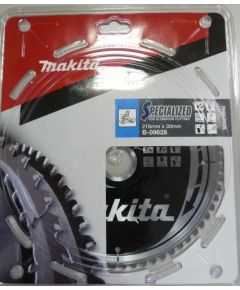 Griešanas disks alumīnijam Makita; 216x2,2x30,0 mm; Z64; -5°