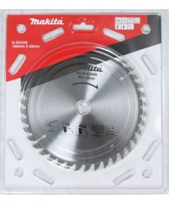 Griešanas disks kokam Makita; 165x2x20,0 mm; Z40; 18°