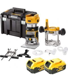 Frēze DeWalt DCW604P2-QW; 18 V; 2x5,0 Ah akum.