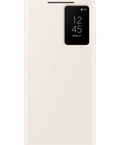 Samsung Galaxy S23 Ultra Smart View Wallet Case Cream Чехлы - оригинальные