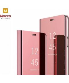 Mocco Clear View Cover Case Grāmatveida Maks Telefonam Samsung Galaxy S23 Rozā