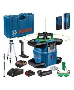 Lāzera nivelieris Bosch GRL 650 CHVG + statīvs BT 170 HD + mērlata GR 500 Mērinstrumenti, Attāluma un līmeņa mērītāji