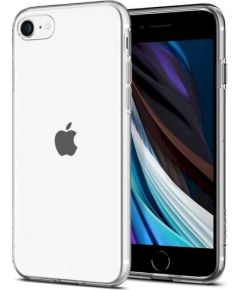 Fusion Ultra Back Case 2 mm Izturīgs silikona aizsargapvalks Apple iPhone SE 2022 caurspīdīgs