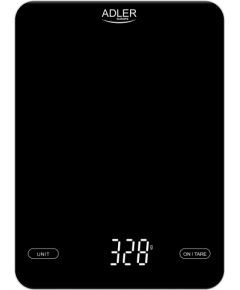 Adler Kitchen Scale AD 3177b Maximum weight (capacity) 10 kg, Accuracy 1 g, Black