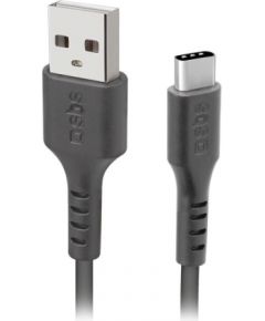 Data Cable USB 2.0 to Type-C 1.5m By SBS Black