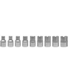 Uzgriežņa galviņu komplekts Yato YT-0521; TORX; 9 gab.