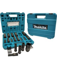 Uzgaļu komplekts Makita B-52308; 1/2''; 10-32 mm; 14 gab.