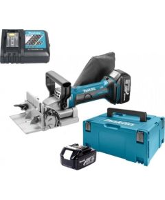 Makita DPJ180RFJ; 18 V; 2x3,0 Ah akum. Savienojuma frēze