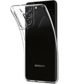 Fusion Precise Case 2mm izturīgs silikona aizsargapvalks Samsung G990 Galaxy S21 FE caurspīdīgs
