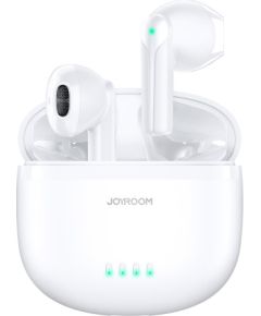 Joyroom TWS earphones wireless ENC waterproof IPX4 Bluetooth 5.3 white (JR-TL11)