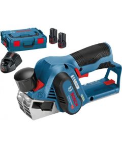 Ēvele ar akumulatoru Bosch GHO 12V-20; 12 V; 2x3,0 Ah akum. Ēveles