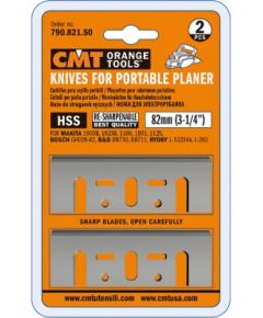 Ēveles asmeņi CMT 790.821.10; 82x29x3 mm; HW; 2 gab.