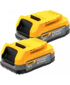 DeWalt DCBP034E2-XJ Powerstack 18V 1.7Ah Li-ion x 2gab