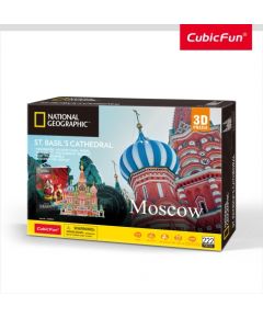 Cubic Fun CUBICFUN 3D пазл NatGeo Собор Василия Блаженного