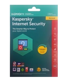 Kaspersky Internet Security Pamata licence 1 gads 1 datoram