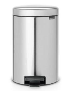 Brabantia atkritumu tvertne ar pedāli NewIcon, 5l, matt steel FPP