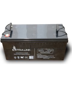 Extralink AKUMULATOR BATTERY ACCUMULATOR AGM 12V 200AH - Batterie Sealed Lead Acid (VRLA)