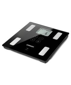 Omron VIVA Square Black Electronic personal scale