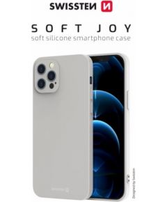 Swissten Силиконовый чехол Soft Joy для Samsung Galaxy S23 каменно-серый
