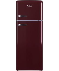 Amica KGC 15631 R fridge-freezer Freestanding 208 L E Bordeaux