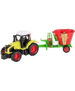 Rotaļlietu traktors ar piekabi