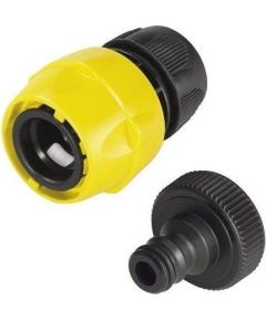 Kärcher Connection Set Basic (6.997-358.0), piece of hose (black / yellow, 33,3mm (G 1 "))