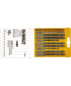 Dewalt Jigsaw Set DT2290 10pcs - 10 pcs. Wood