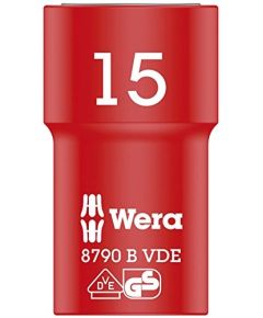 Wera Cyclops socket wrench bit 15x46 - 8790 B VDE, insulated, with 3/8 "drive