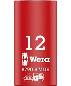 Wera Cyclops socket wrench bit 12x46 - 8790 B VDE, insulated, with 3/8 "drive