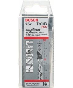 Bosch HCS jigsaw blade Clean for Wood T101B - 25-pack - 2608633622