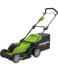 Zāles pļāvējs Greenworks G40LM41K4; 40 V; 1x4,0 Ah akum.