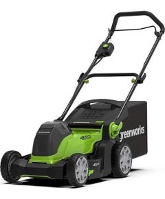 Zāles pļāvējs Greenworks G24X2LM41; 2x24 V (bez akumulatora un lādētāja)