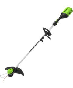 Zāles trimmeris Greenworks GD60LT; 60 V (bez akumulatora un lādētāja)