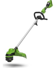 Zāles trimmeris Greenworks GD24X2LT; 2x24 V (bez akumulatora un lādētāja)