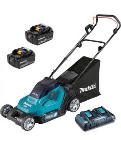 Akumulatora zāles pļāvējs Makita DLM432CT2; 2x18 V; 2x5,0 Ah akum.