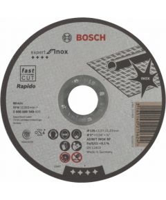 Bosch Cutting disc Rapido straight 125mm