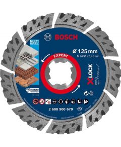 Bosch X-LOCK MultiMat 125x22.23x2.4x12 - 2608900670 EXPERT RANGE