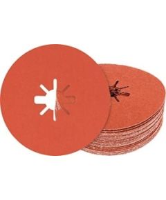 Bosch X-LOCK fiber discs R782 125mm G 120+ - 2608621827 EXPERT RANGE