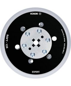 Bosch multi-hole pad 125mm soft M8 + 5/16 - 2608900003 EXPERT RANGE