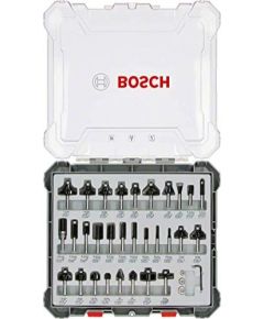 Bosch cutter set 30 pcs Mixed 8mm shank - 2607017475