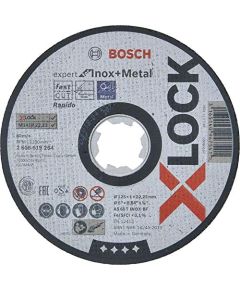 Bosch cutting disk X-LOCK Expert for Inox + Metal Rapido straight 125mm (125 x 1 x Length 22.23mm)