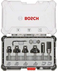 Bosch edge and edge router-set 6 pieces (8 mm)