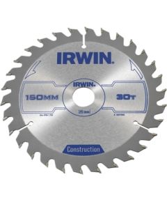 Griešanas disks kokam Irwin; 150x2,5x20,0 mm; Z30