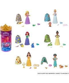 Mattel Disney Princess Small Dolls Royal Color Reveal Assortment Wave 1, Toy Figure (Assorted Item)
