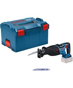 Bosch Cordless saber saw BITURBO GSA 18V-28 Professional solo (blue/black, without battery and charger, in L-BOXX)