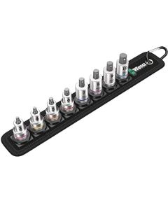 Wera Zyklop bit socket set Belt B2 - 3/8 drive