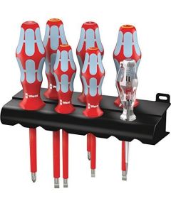 Wera 3160i / 7 Rack - Screwdriver set, stainless steel