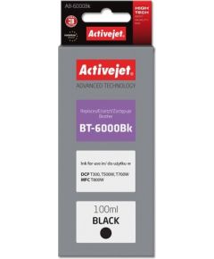 Activejet AB-6000Bk ink (replacement for Brother BT-6000BK; Supreme; 100 ml; black)