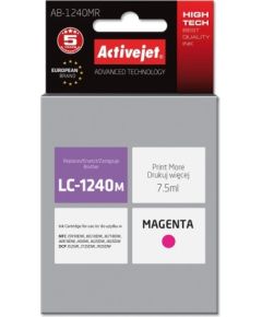 Activejet AB-1240MR ink for Brother printer; Brother LC1220M/LC1240M replacement; Premium; 7.5 ml; magenta